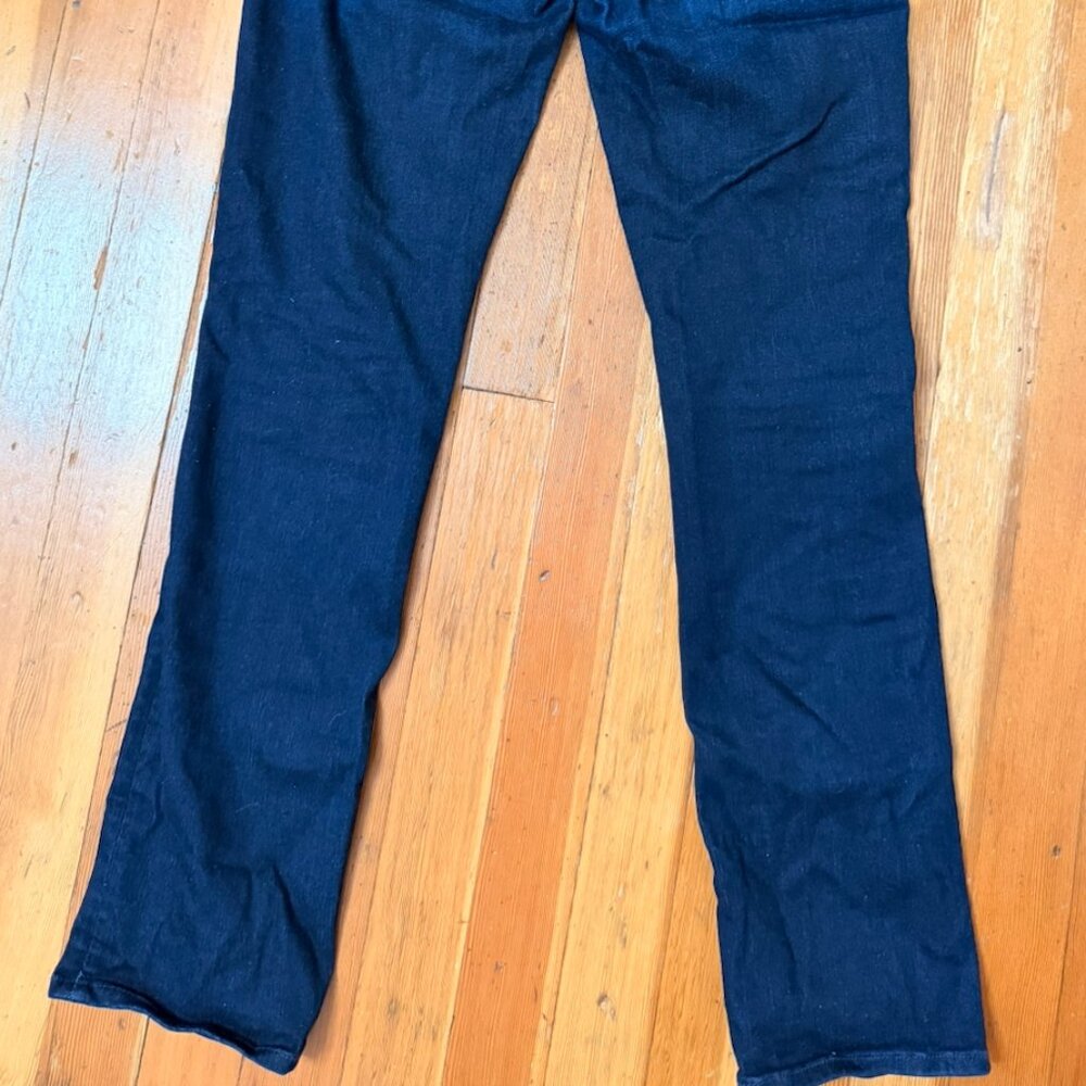 MOTHER Deep Indigo Blue Back Pocket Jeans - Picture 11 of 11